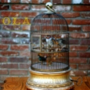 1909Ventilo Automaton Birds in a cage!